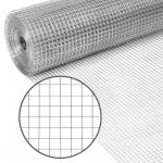 Hot Dipped Galvanised Weld Mesh Rolls , Welded Wire Fence Panels Square Hope