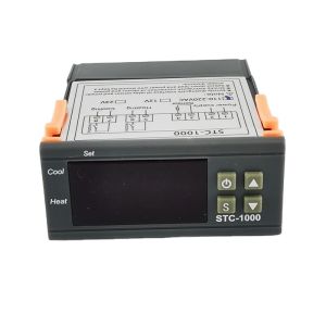 Quality STC-1000 temperature controller 110-220VAC 12VDC 24VDC digital thermostat for sale