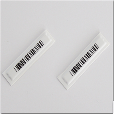 Large Capacity Customized Cloth EAS Soft Label 8.2MHz 58KHz Frequency