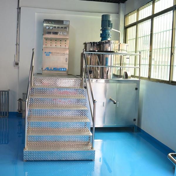 1000L Homogenizer Emulsifier Mixer , gel Hand Sanitizer Mixing Equipment