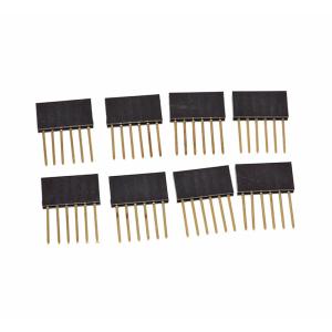 Quality 2.54mm 6 8 10 Pin Header Connector For Arduino Shields Gold Plating for sale