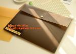 A4 Double pockets PP document wallet plastic pockets file folder, A4 size L