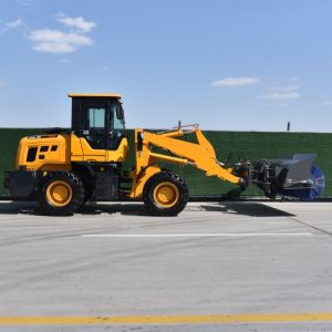 Quality Front Mounted Snow Sweeper Loader Machine Efficient Multiple Models for sale