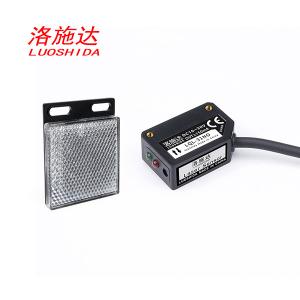 Quality Q31 Plastic Retro Reflective Square Laser Sensor Switch NPN PNP Output Distance Adjsutable for sale