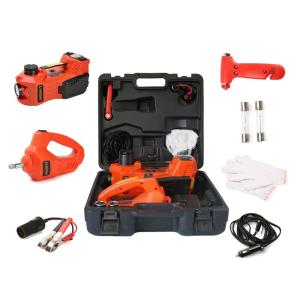 Quality 12V Electric Hydraulic Jack Kit With Inflator Pump Dual Function for sale
