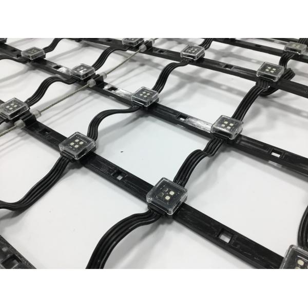 2020 P50 P100 RGB Square Video Wall Led Mesh Screen LED Pixel Screen IP65