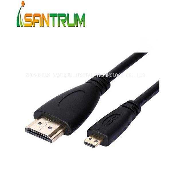 Buy Mooulding type HDMI to Micro Cable with Ethernet Support 3D at wholesale prices