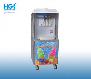 China Stainless Steel R404A Hard Ice Cream Machine Vertical Type on sale