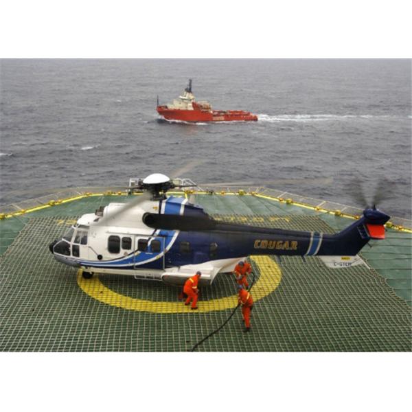 1.5m Width Ss Cable Rope Helideck Safety Net For Perimeter