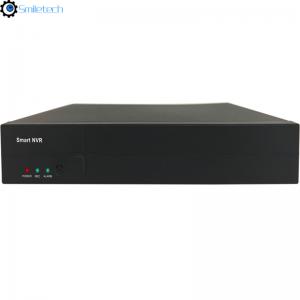 China H.265 16CH 5MP 3MP 1080P 1 SATA HDD 40M incoming bandwidth intelligent NVR network surveillance camera system on sale