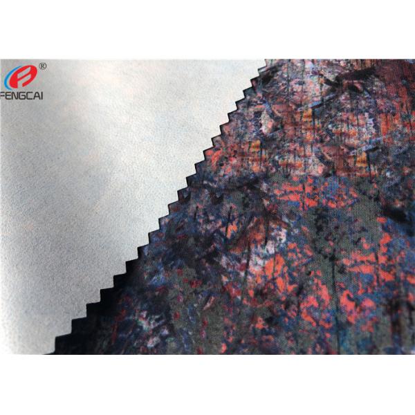 Windproof Laminated TPU Coated Fabric Printed Polyester Spandex Fabric