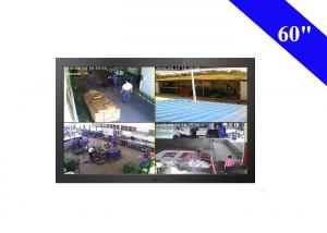 CCTV LCD Monitor Display 60 Inch With 3D Digital Image Decode Chipset