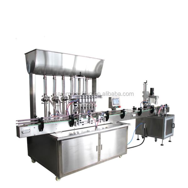 Hot Selling Automatic Liquid Bottle Filling Capping and Labeling Machine
