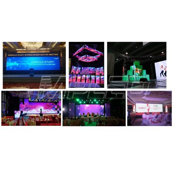 Customized Stage Background LED Display Indoor / Outdoor P2.6 P2.9 P3.91 P4.81