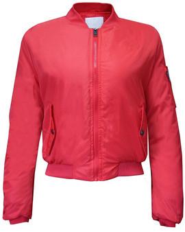 Buy Slim Fit Womens Woven Jacket Stand Collar Type For Winter 100% Polyester Lining at wholesale prices