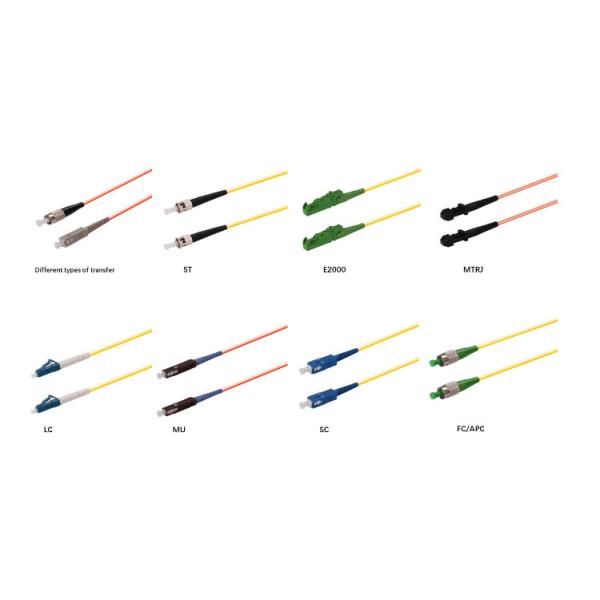 High Speed E2000 Duplex Simplex Fiber Optic Patch Cords APC UPC LSZH Fiber Patch Cord