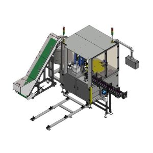 Quality Cosmetics Bottle Cap Assembling And Leak Testing Machine Custom Automation for sale