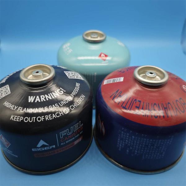 12 Bar Aerosol Butane Gas Container For Versatile Tinplate Tin Can 86mm Or 106mm