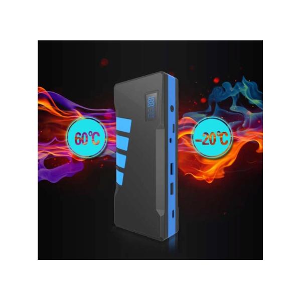 20000mAh 900A Lithium Car Battery Jump Starters with Air Compressor Versatile