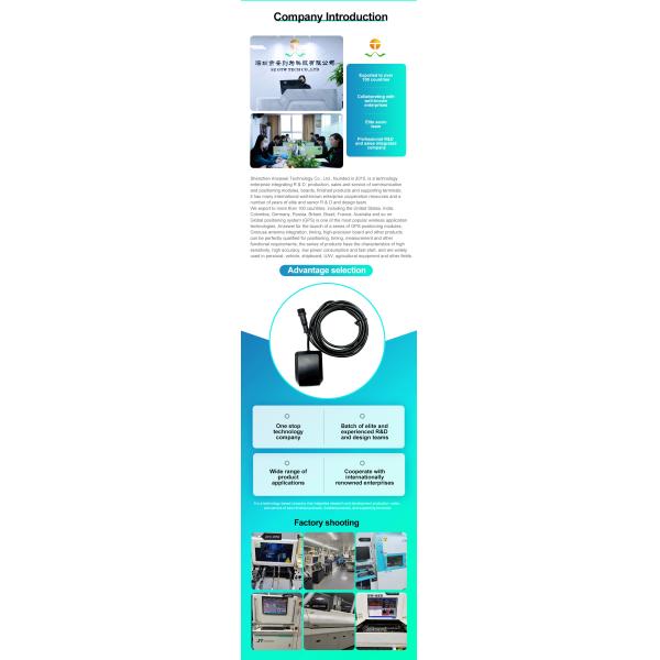 Aviation Connector GPS Receiver Module 3.0V-5.0V for Mercedes BMW