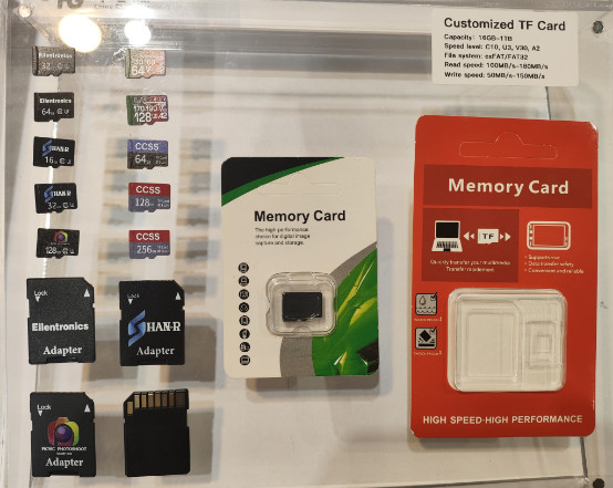 OEM Brand Memory TF Card C10 U3 V30 A2 , Dash Cam Phone Camara Memory Card