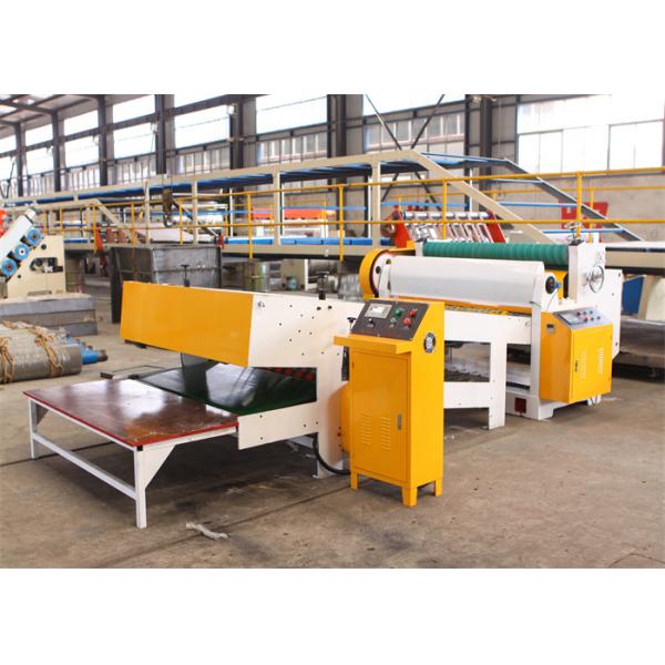 Corrugated Cardboard NC Cutter Machine Paper Board Reel Sheet Cutter With Stacker