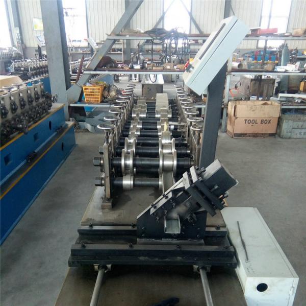 Buy Durable CZ Purlin Roll Forming Machine Dual Holes Punching 11 MAp Work Pressure at wholesale prices