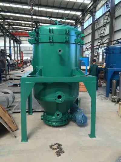 Buy Industrial Vertical Leaf Filter Design Vane Filter Vibrating Slag Discharge Integrates Multiple at wholesale prices