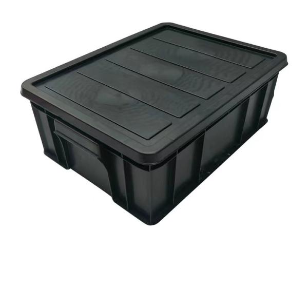Recycled Plastic ESD Safe Bins SMT Reel PP Component With Lid