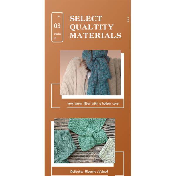 4/8NM Soft Light Warm Spray Dyed Merino Wool For Hand Knitting Sweater Baby Blanket Scarf