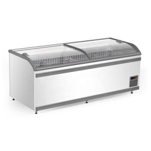 Quality Auto Defrost Horizontal Display Freezer With Sliding Doors for sale
