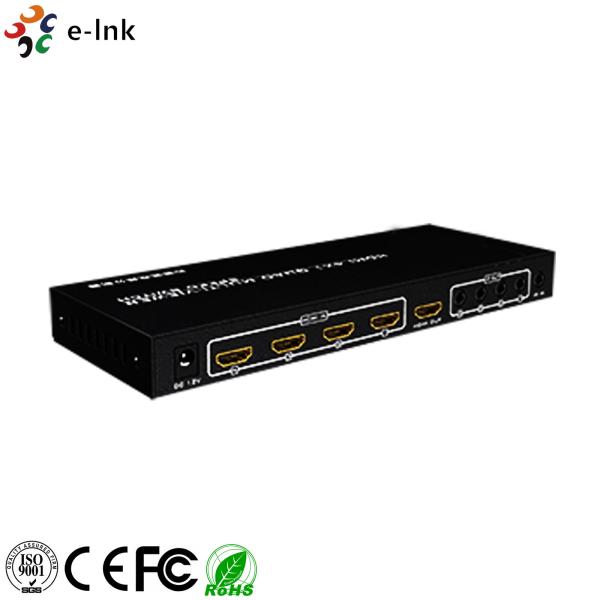 Buy 4x1 HDMI Multiviewer Switch DC12V Press Key And IR Remote Method at wholesale prices