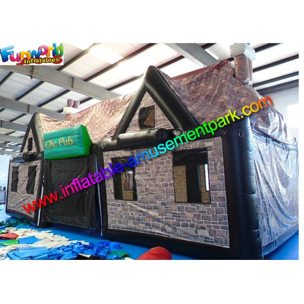 0.4mm PVC Tarpaulin Inflatable Party Tent Outside Waterproof