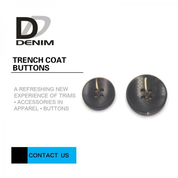 Buy 4 Holes Heritage Trench Coat Buttons Replacement For Women'S Coats And Jackets at wholesale prices