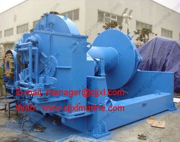 Double Drum Hydraulic Towing Winch