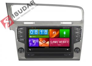 Quality Mirror Link VW Golf Dvd Player , Volkswagen Touch Screen Radio Support Steering Wheel Control for sale