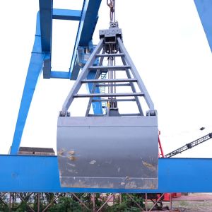 Timbering Mechanical Dredging Grab 2 Rope Clamshell