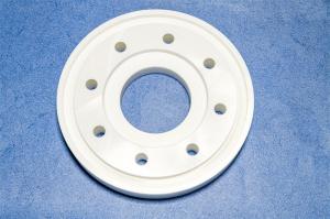 China White Alumina Ceramic Components 9.0 Mohs Hardness on sale