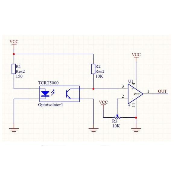 TCRT5000L TCRT5000 Reflective Optical Sensor Infrared Photoelectric Switch