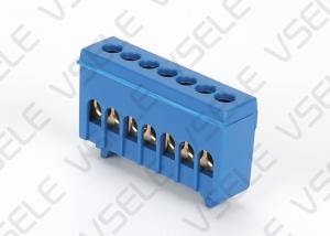 BBT Type Busbar Terminal Block Rail Copper Connected To Zero Ground
