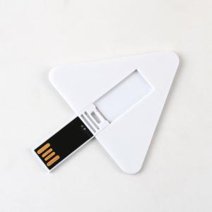 Quality Triangle Credit Card Usb Flash Drive 16GB 32GB 64GB UDP Flash Chips Full Memory for sale
