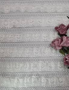 Quality White Embroidery Lace Fabric Wedding Dress Lace French Lace Fabric for sale