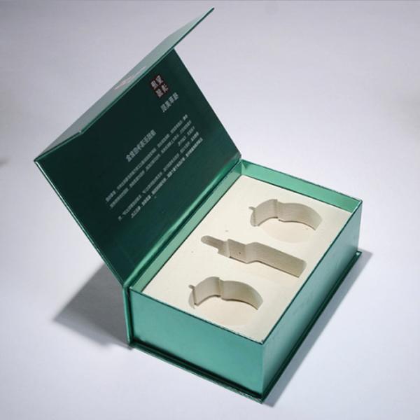 Custom Magnetic Customized Black Luxury Rigid Cardboard Gift Box with Foam Packaging