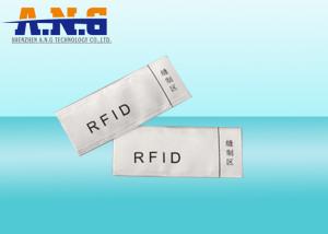 China RFID UHF Tamper Proof Hang Tag Paper Aluminum 860-960MHZ 90x25mm 45x45mm on sale