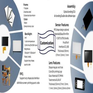 Quality High Performance Custom TFT Display LCD Touch Screen Customize Your Display Solution for sale