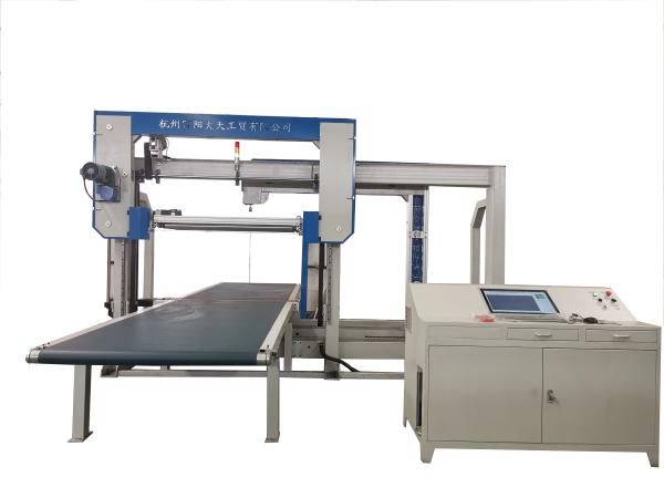 Buy Rebound Foam 3D CNC Oscillating Contour Cutting Machine Dual Blade at wholesale prices