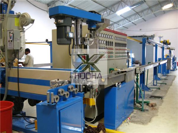 Single Screw PVC PE Electric Cable Extruder Machine Power Cable Extrusion Machine Insulation Cable Extruding