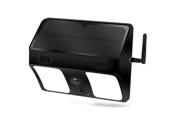 Buy Pir Floodlight Solar Powered Hidden Camera With PIR Motion Detection 2MP WiFi IP Camcorder at wholesale prices