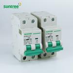 2P Mcb 10kA Mini SCB8-63H AC Circuit Breakers With 63A Current