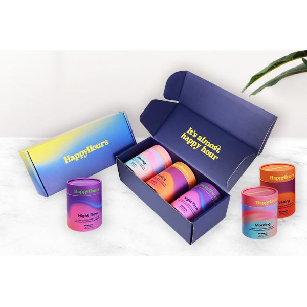 Customize and Print Cheap High-end Strong Recycled Paper Corrugated Box Aircraft Box Folding Color Box